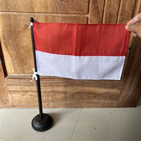 Jual Tiang Bendera Bendera Meja Indonesia Bendera Meja Merah Putih