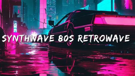 Synthwave 80s Retrowave Chillwave Vibes Downtown Retrowave Chillwave