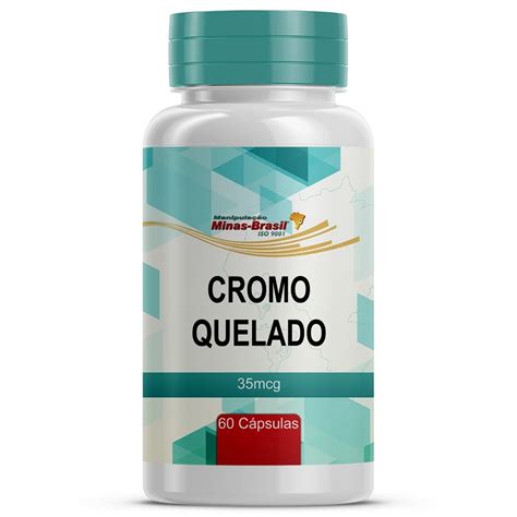 Cromo Quelado Mcg C Psulas Drogaria Minas Brasil