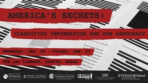 America’s Secrets: Classified Information and Our Democracy | LBJ ...