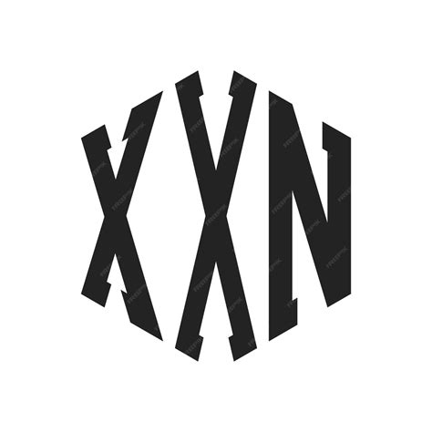 premium vector xxn logo design initial letter xxn monogram logo