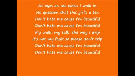 Keri Hilson Pretty Girl Rock Lyrics On Screen Youtube