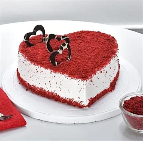 Red Velvet Heart Cake Kekmart