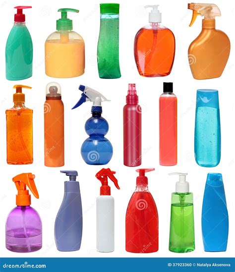 Bouteilles En Plastique Color Es Photo Stock Image Du Lotion