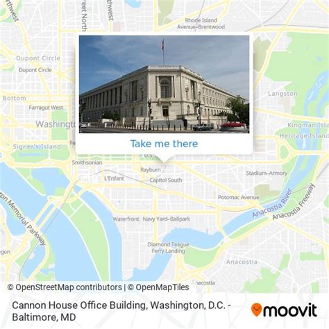 How To Get To Cannon House Office Building In Washington By Bus Metro