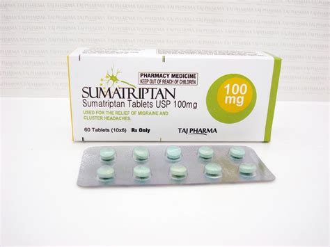 Sumatriptan Tablets Usp 100mg