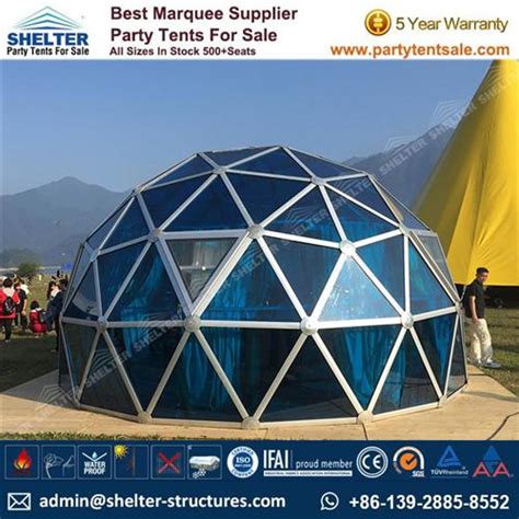 6m Waterproof PVC Domes Glamping Geodesic Dome House For Sale China