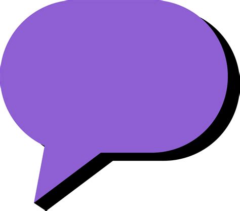 Speech Bubble Illustration Colored Text Bubbles Free 24959539 Png