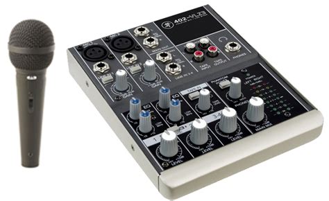 Mackie Vlz Pro Audio Dj Compact Channel Audio Mixer Cad Audio