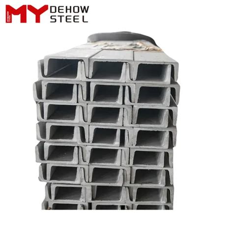 Hot Rolled BS En S355jr S355j0 Q235 Dx51d U Beam C Shape Structural Steel C Channel Steel