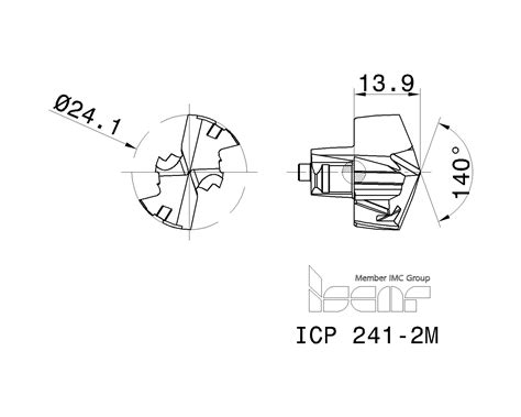 Iscar Cutting Tools Metal Working Tools Icp M Icp M