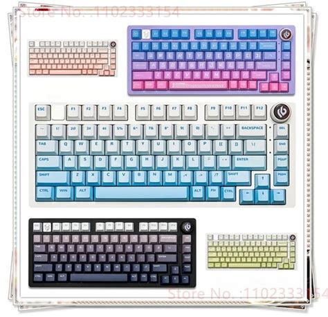 Leobog Hi Mechanical Keyboard Kit Key Caps Pbt Thermal Sublimation