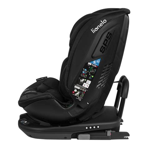 Lionelo Bastiaan RWF i Size Black Carbon Siège auto bébé