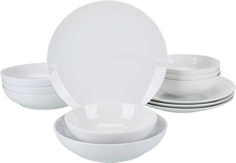 Amazon BIA Cordon Bleu Everyday Porcelain Coupe Dinnerware Set