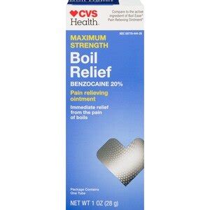 CVS Health Boil Relief Pain Relieving Ointment - CVS Pharmacy