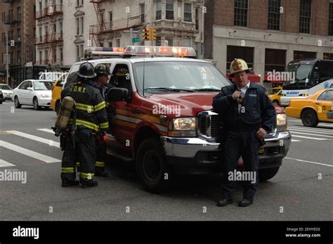 New York Firefighters Stock Photo - Alamy