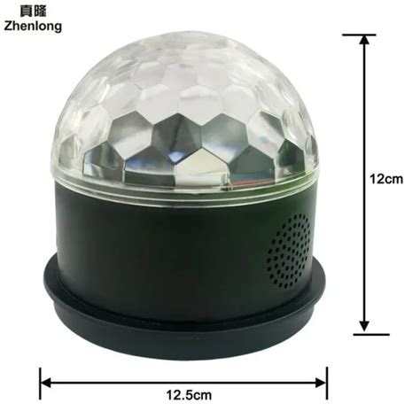 Lampara De Cristal Que Proyecta Estrellas Led Bluetooth Con Musica