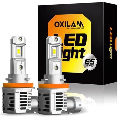 Oxilam 2pcs 18000lm Turbo Led H11 Canbus No Error Headlight H9 H8 Led