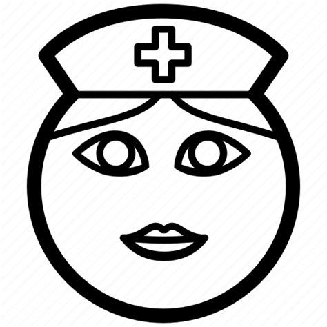 Assistant, emoji, emoticon, female, medical, nurse icon - Download on ...