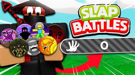 Obtaining 40 Gloves With 0 SLAPS Slap Battles Roblox YouTube