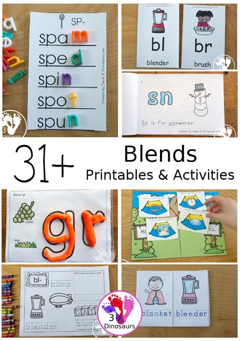 Final Consonant Initial Consonant Blends Worksheets For Grade 97295