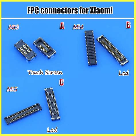 JCD LCD Display Screen Touch Screen Digitizer FPC Connector Plug