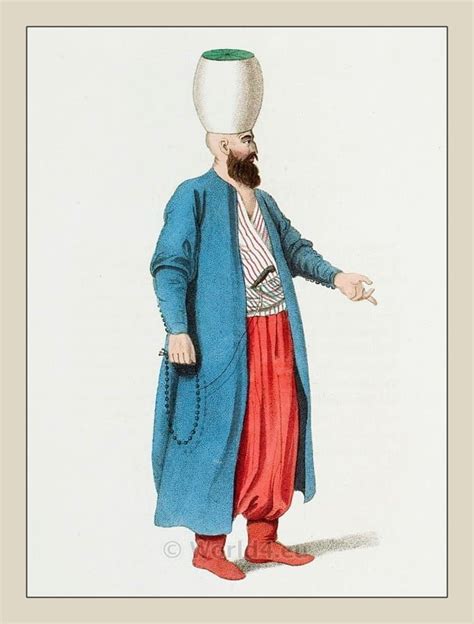 A Janissary Officer Ottoman Empire Military Costume