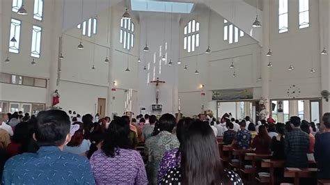 Misa Minggu Paskah Ii Kerahiman Ilahi Gereja Paroki Bunda Maria Jeruju