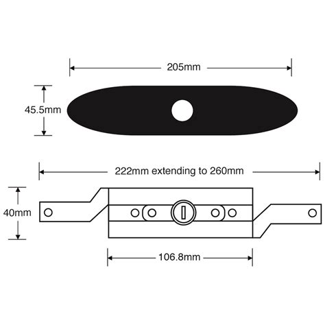 Steel Line Sline0010inline Steel Roller Door Lock Jwl Ai Ltd