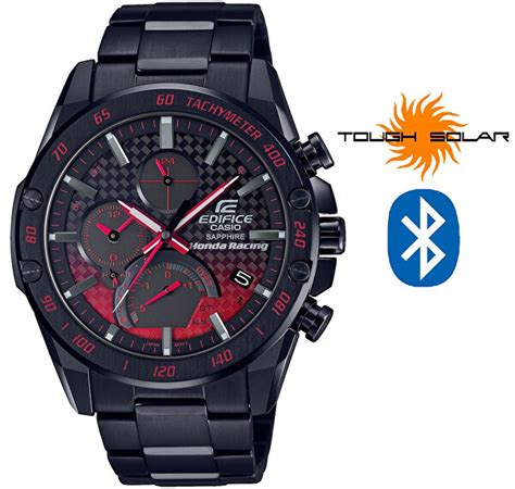 Edifice Bluetooth Connected Solar Honda Racing Limited Edition EQB