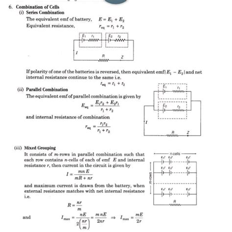 N Cells Each Of Emf E And Internal Resistance R Are Joined In