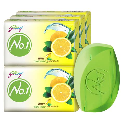 Buy Godrej No 1 Lime Aloe Vera Soap Pack Of 6 150g Each High