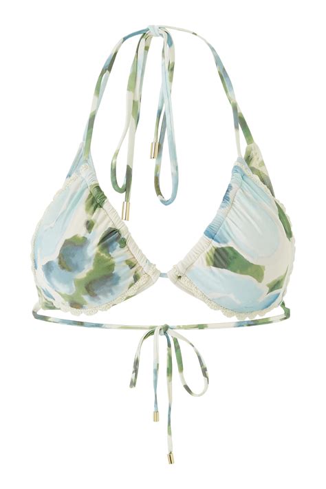Buy Peony Everlasting String Triangle Bikini Top For Online Bloomingdale S UAE