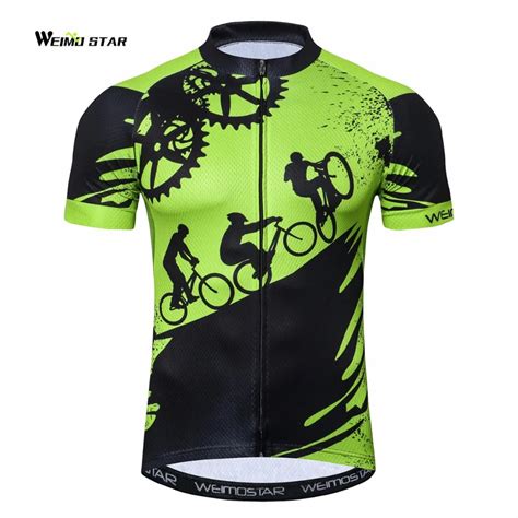 Yellow Cycling Jersey Mens Bike Jerseys Bicycle Top Ropa Ciclismo