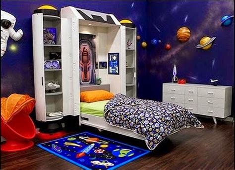 Dormitorios Para Niños Tema Espacio Ideas Para Decorar Dormitorios