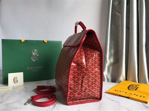 Goyard Saint Léger Backpack Gy020318 Red Aaa Bag