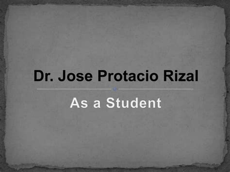 Jose Rizal 2 Da2 Report Ppt