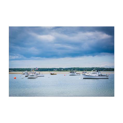 Boating Hampton Harbor No. 2 - Hampton New Hampshire Photography