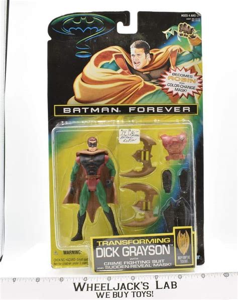 Transforming Dick Grayson Mosc New Batman Forever Kenner Action