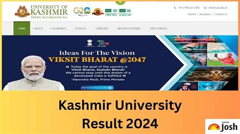 Kashmir University Result 2024 OUT At Kashmiruniversity Net Direct