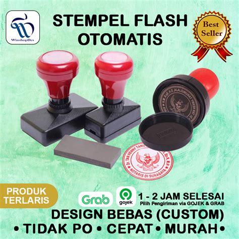 Jual Stempel Otomatis Stempel Custom Stempel Nama Stampel Custom