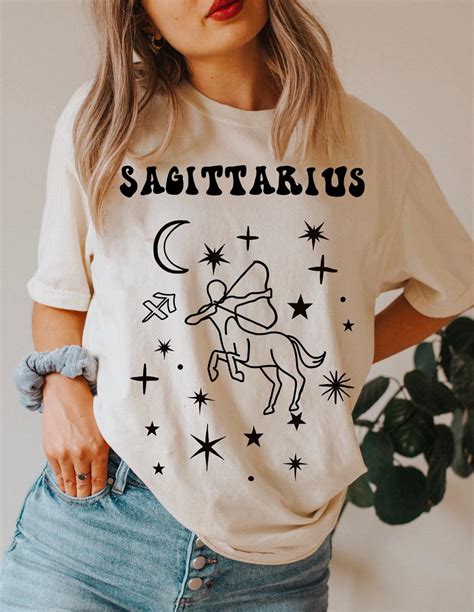 Sagittarius T Shirt Printed T Shirts Nowstalgia