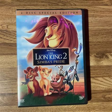 The Lion King Simbas Pride Special Edition Dvd Disc Set