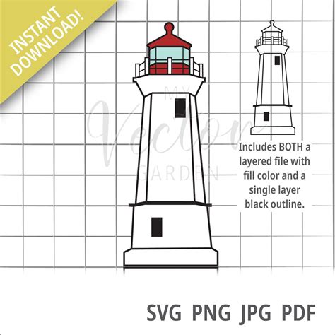 Leuchtturm Svg Strand Svg Leuchtturm Ozean Clipart Svg Etsy De