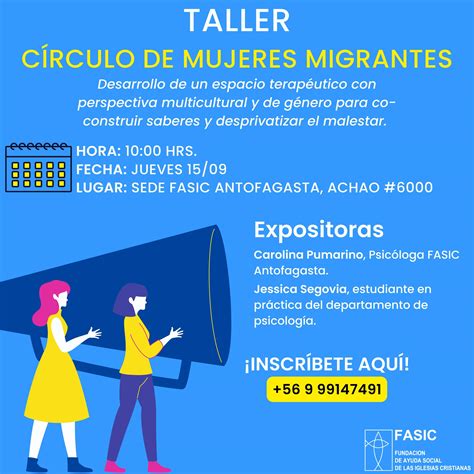 Taller C Rculo De Mujeres Migrantes Fasic