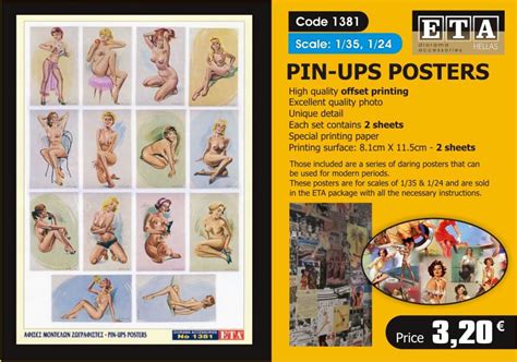 Code Pin Ups Posters Eta Diorama Eshop