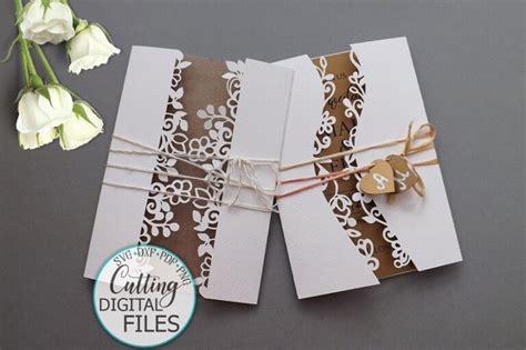 21 Awe-Inspiring Cricut Wedding Invitations That Will Wow Your Guests