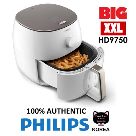 Philips Viva Collection Air Fryer Xxl Hd9750 73l White Lazada Ph