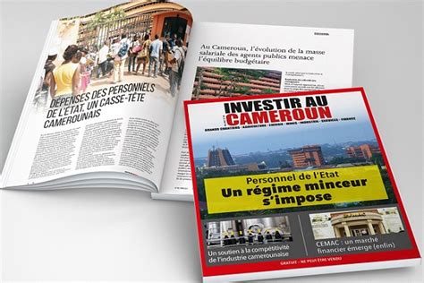 Rémunération des agents publics le magazine Investir au Cameroun