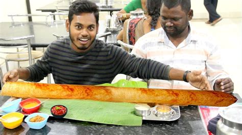 Biggest 80mm Dosa Making Of Biggest 80mm Dosa South Indian